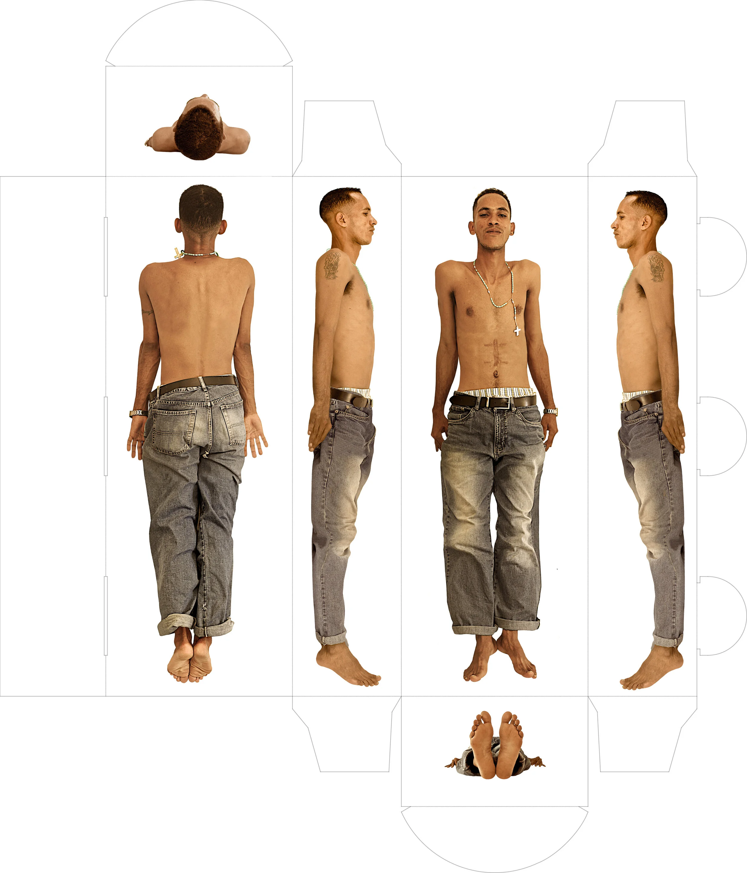 Papeo, 2012photograph on board 1/632” x 26 3/4” (paper)20” x 6 3/4” x 4” (folded)