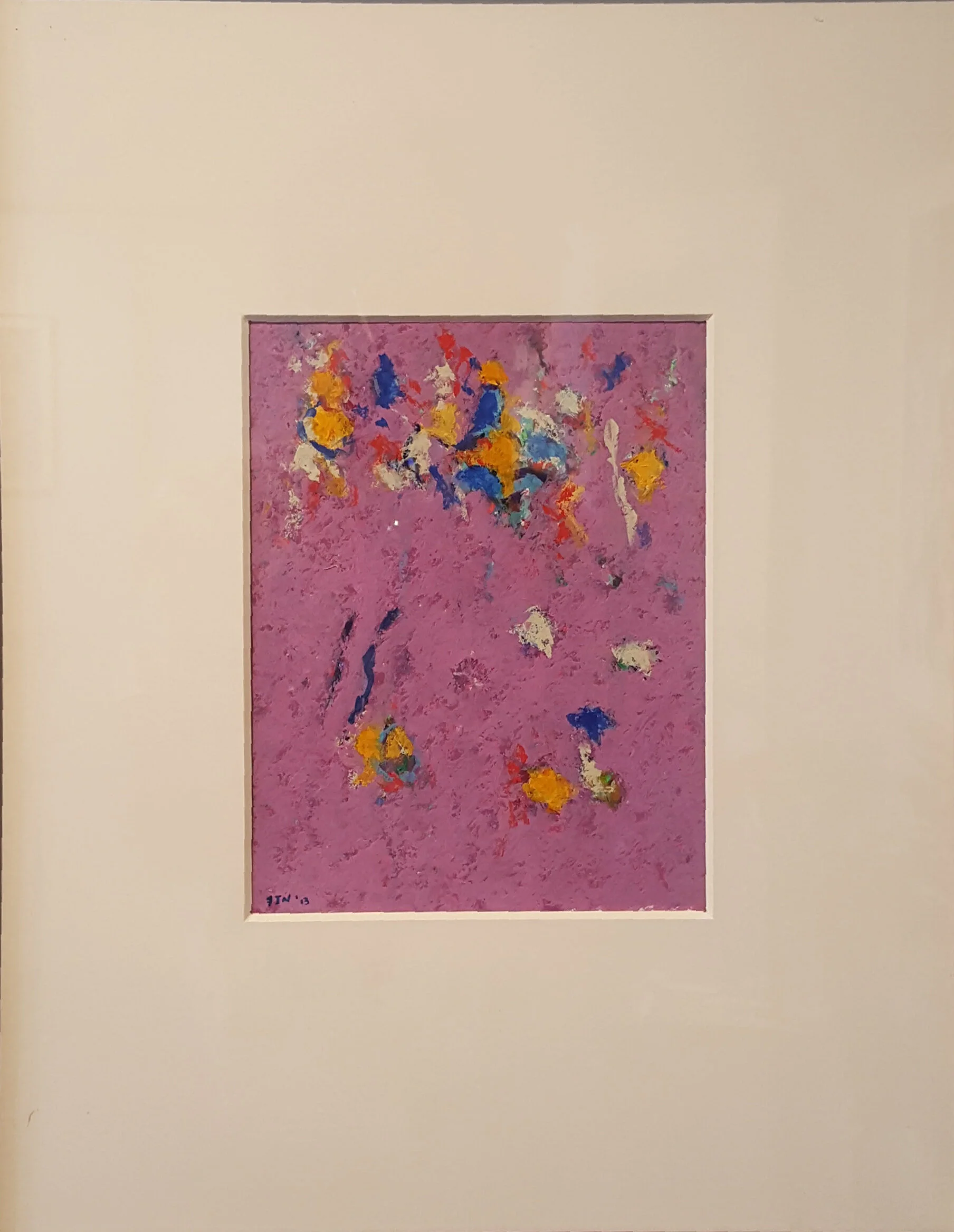 Fredrick Nelson, “Give and Take,” 2013, acrylic on 300lb. watercolor paper, 21 1/16” x 17 1/16”, $1800