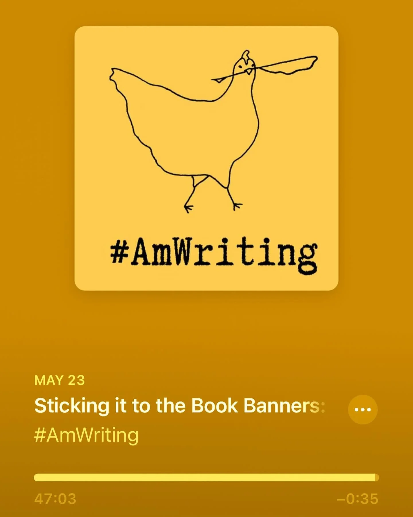 I had the pleasure of talking with @kjda and @sarina.bowen of the #amwriting podcast about book banning, fighting back, snails, and more. Take a listen! Link in bio. @hownowbooking @aabbwashington @penamerica @simonkids @ala_oif @authorsguild