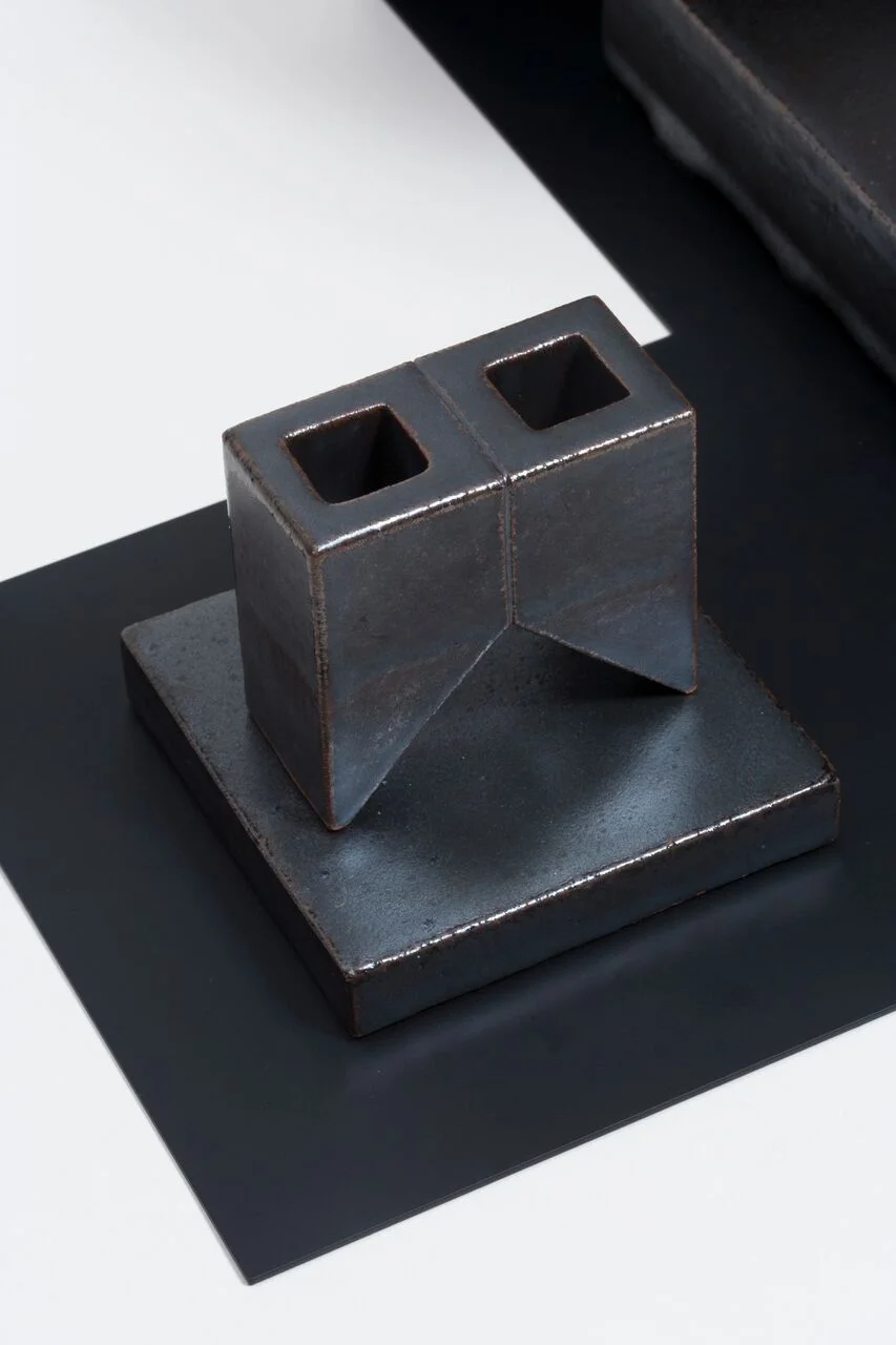 Studio Objects in Black (w Black Tray)