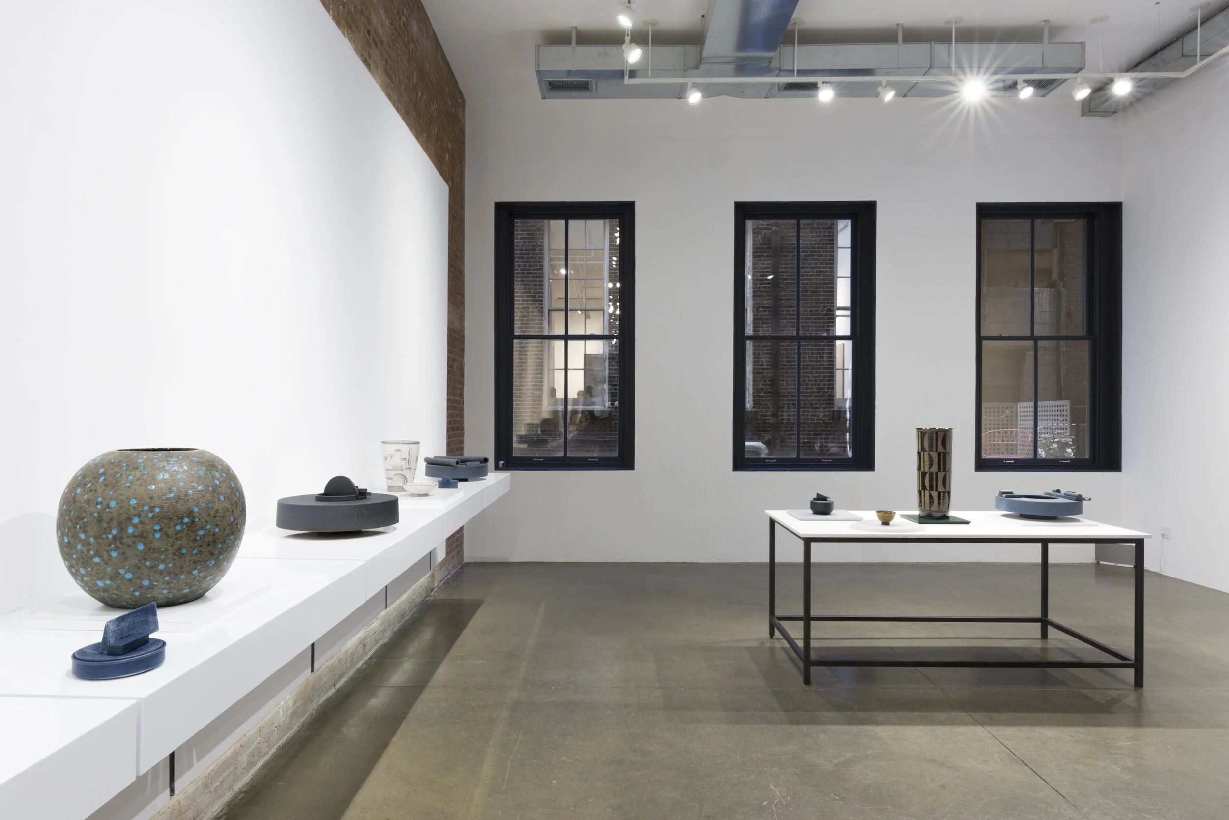 Turning Still: Historical and and Contemporary Ceramics by Ian McDonald and Maija Grotell Installation View Patrick Parrish Gallery, New York