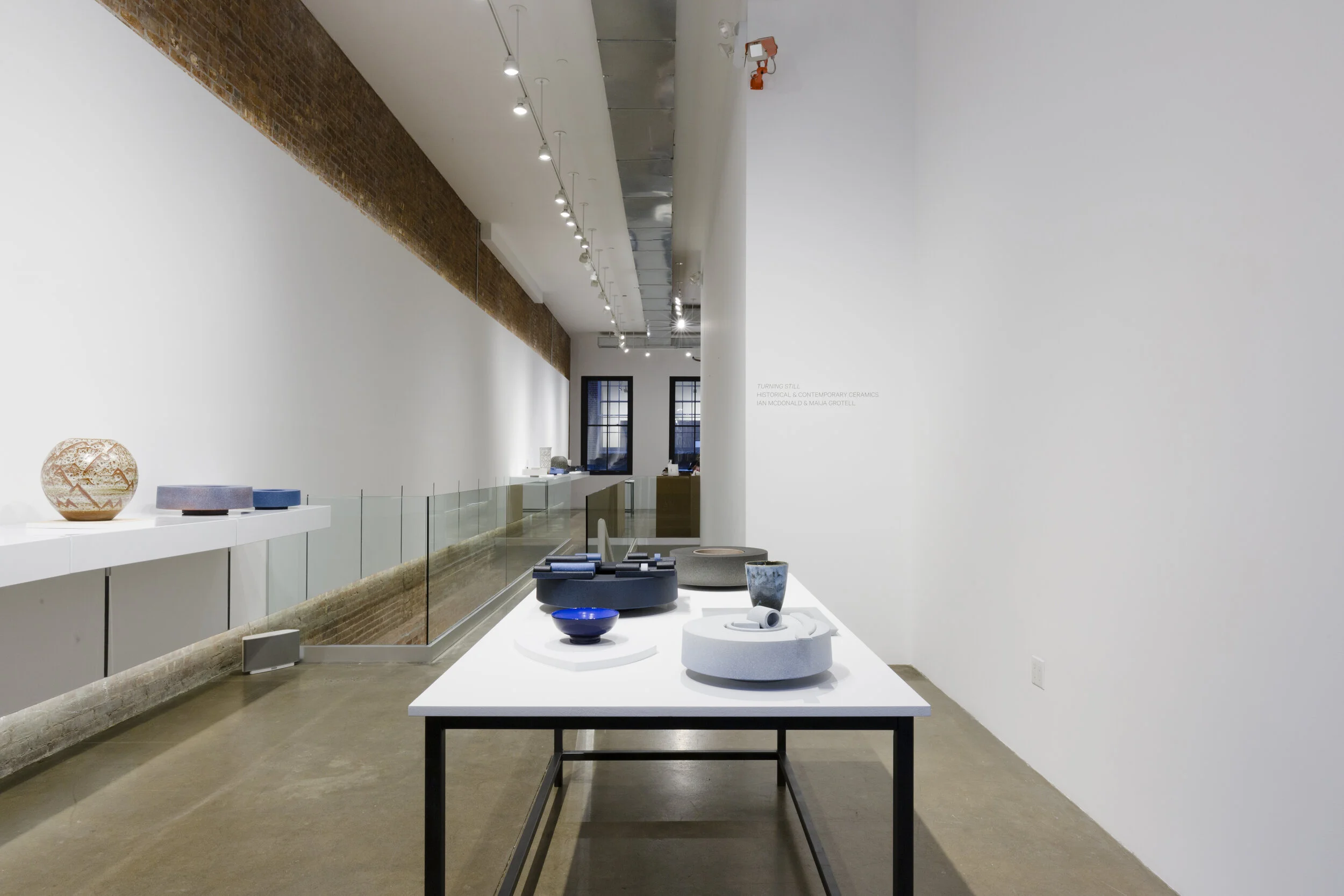 Turning Still: Historical and and Contemporary Ceramics by Ian McDonald and Maija Grotell Installation View Patrick Parrish Gallery, New York