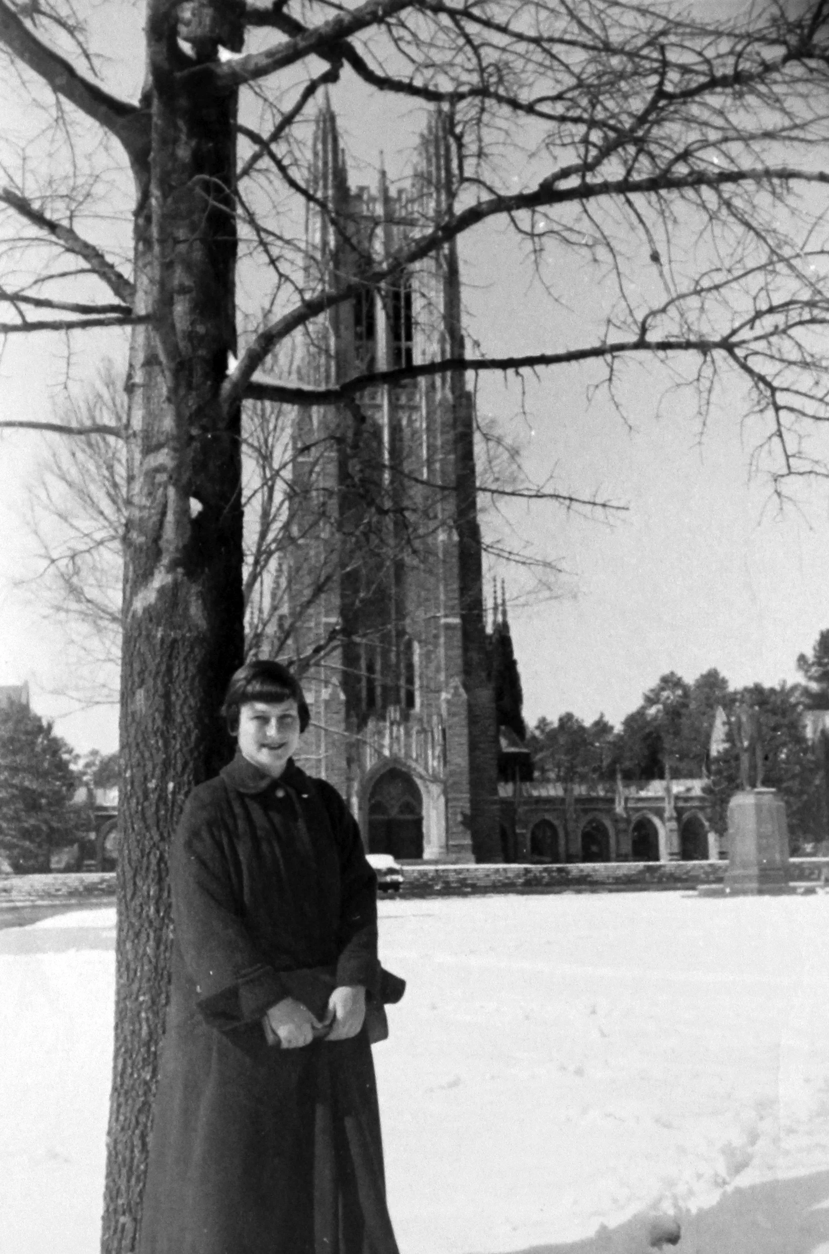 Irene at Duke University, where she was one of the first women to graduate with a Ph.D. in Economics.