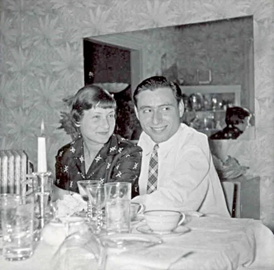 Newlywed Irene with her husband Charlie Butter.