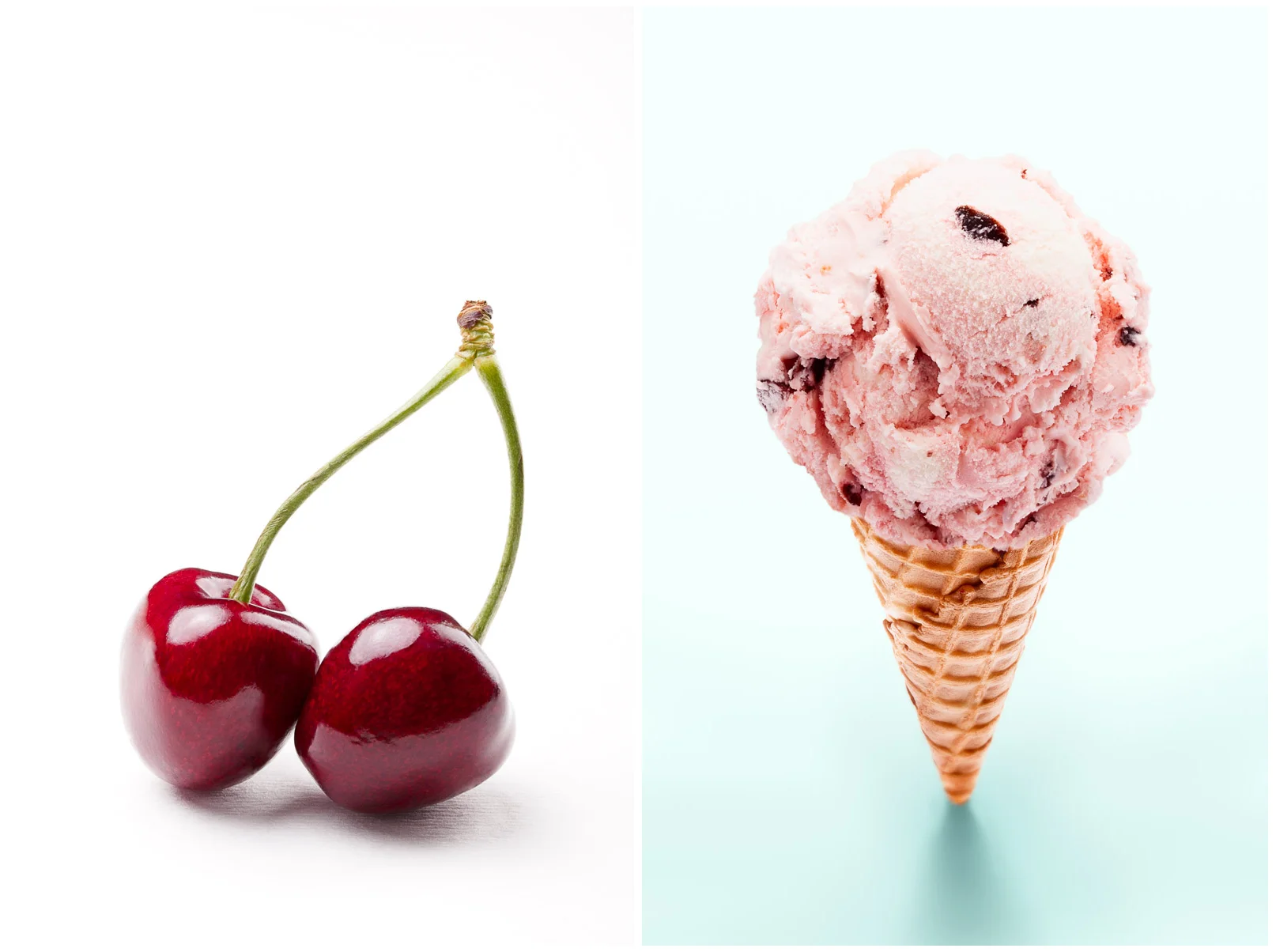 Twin Cherries, Cherry Ice-Cream Cone