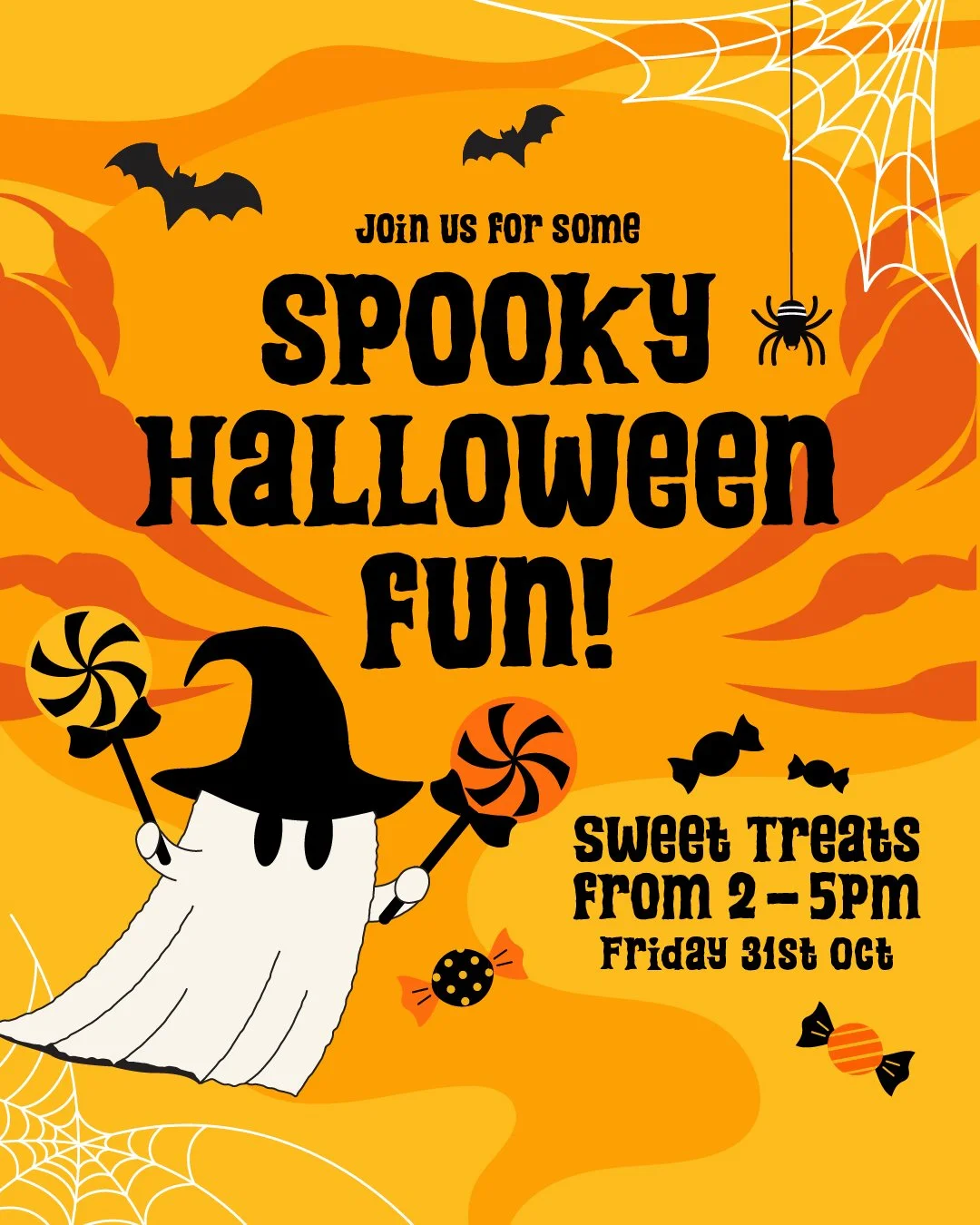 ππ» Trick or Treat at Kardinya Park! π»π
Join us on Thursday, 31 October from 2–5pm for some spooktacular Halloween fun! Keep an eye out for our friendly visitor handing out sweet treats around the centre — if you dare! π¬π·οΈπ§‘
#trick