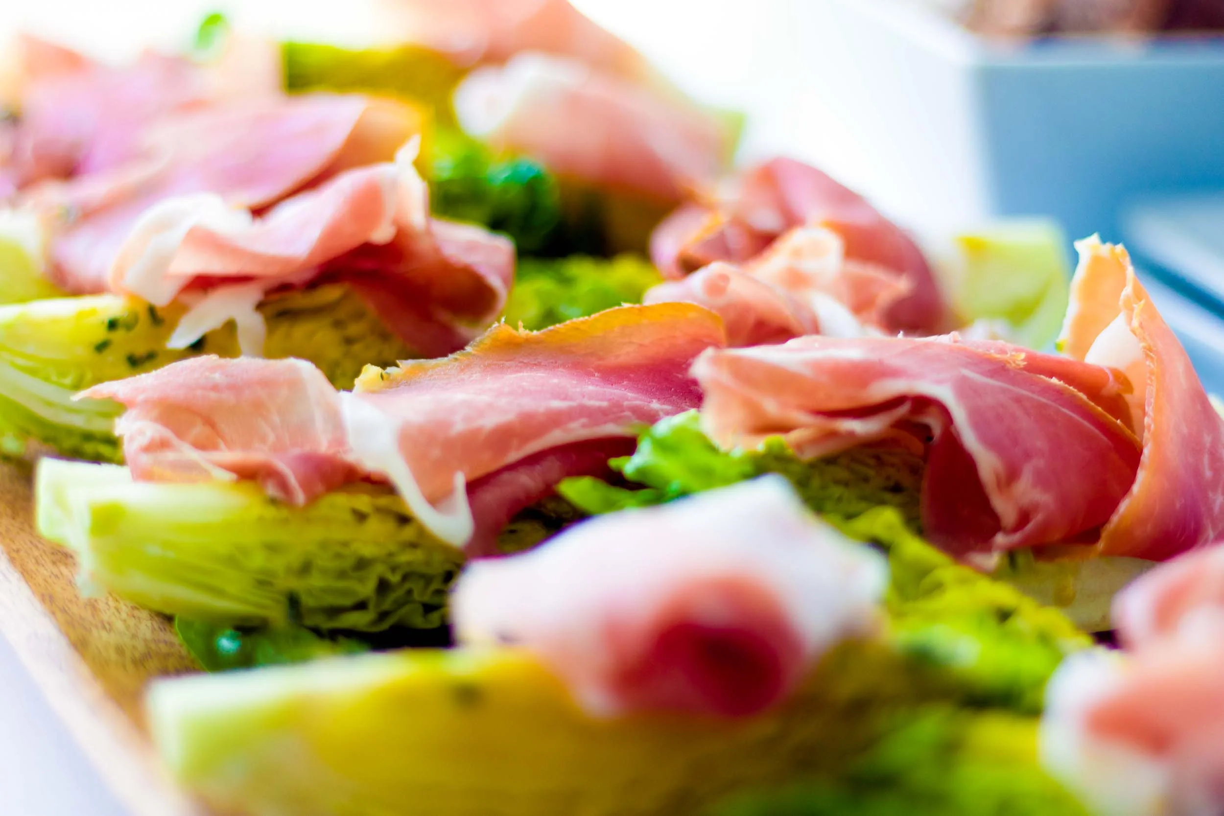 Little Gem & Prosciutto Salad