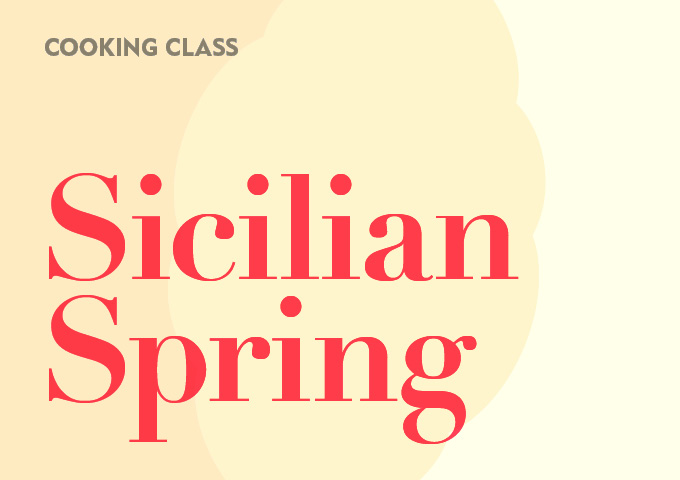 Cooking Class: Sicilian Spring