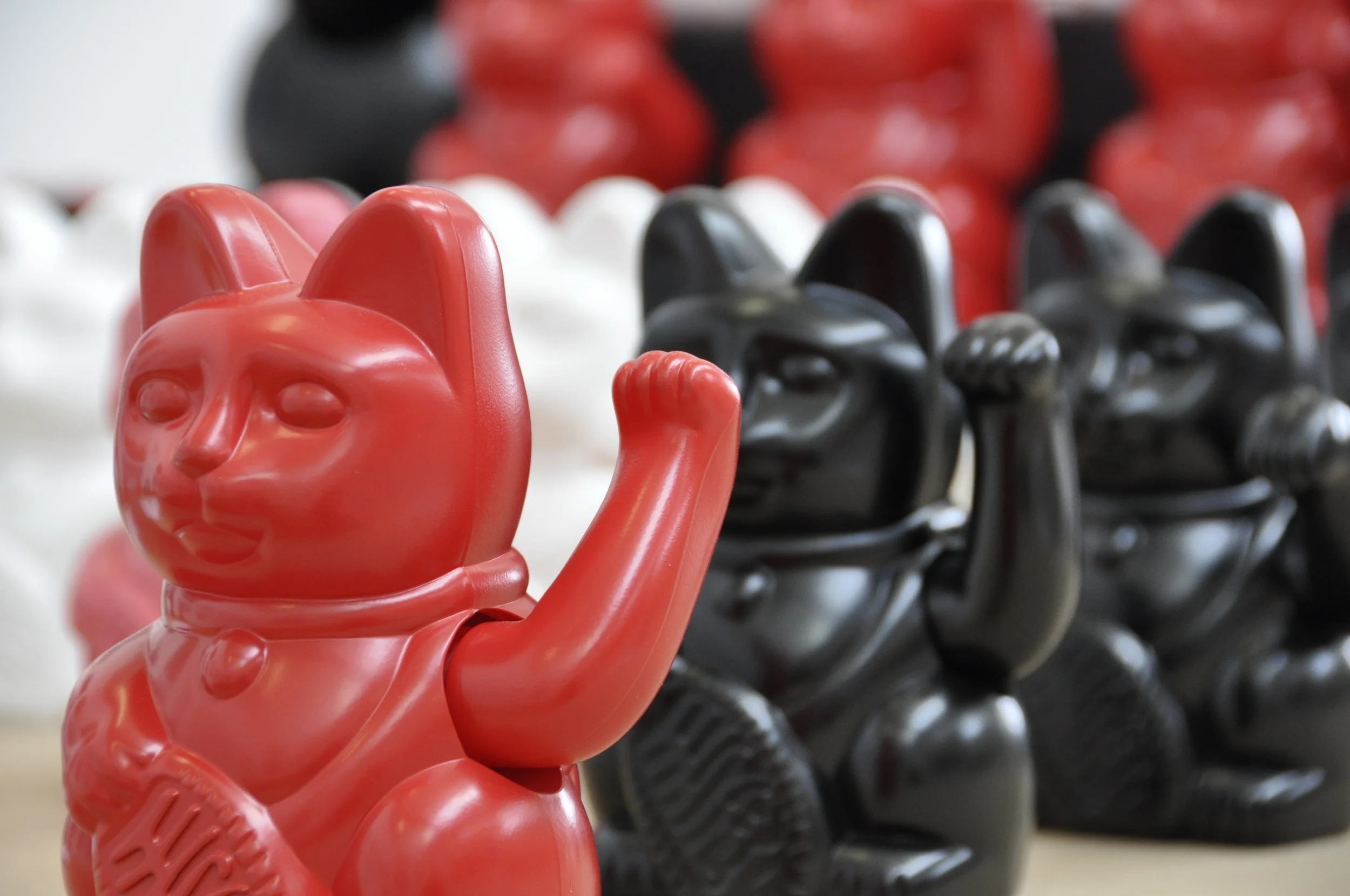 The waving cat installation 2013