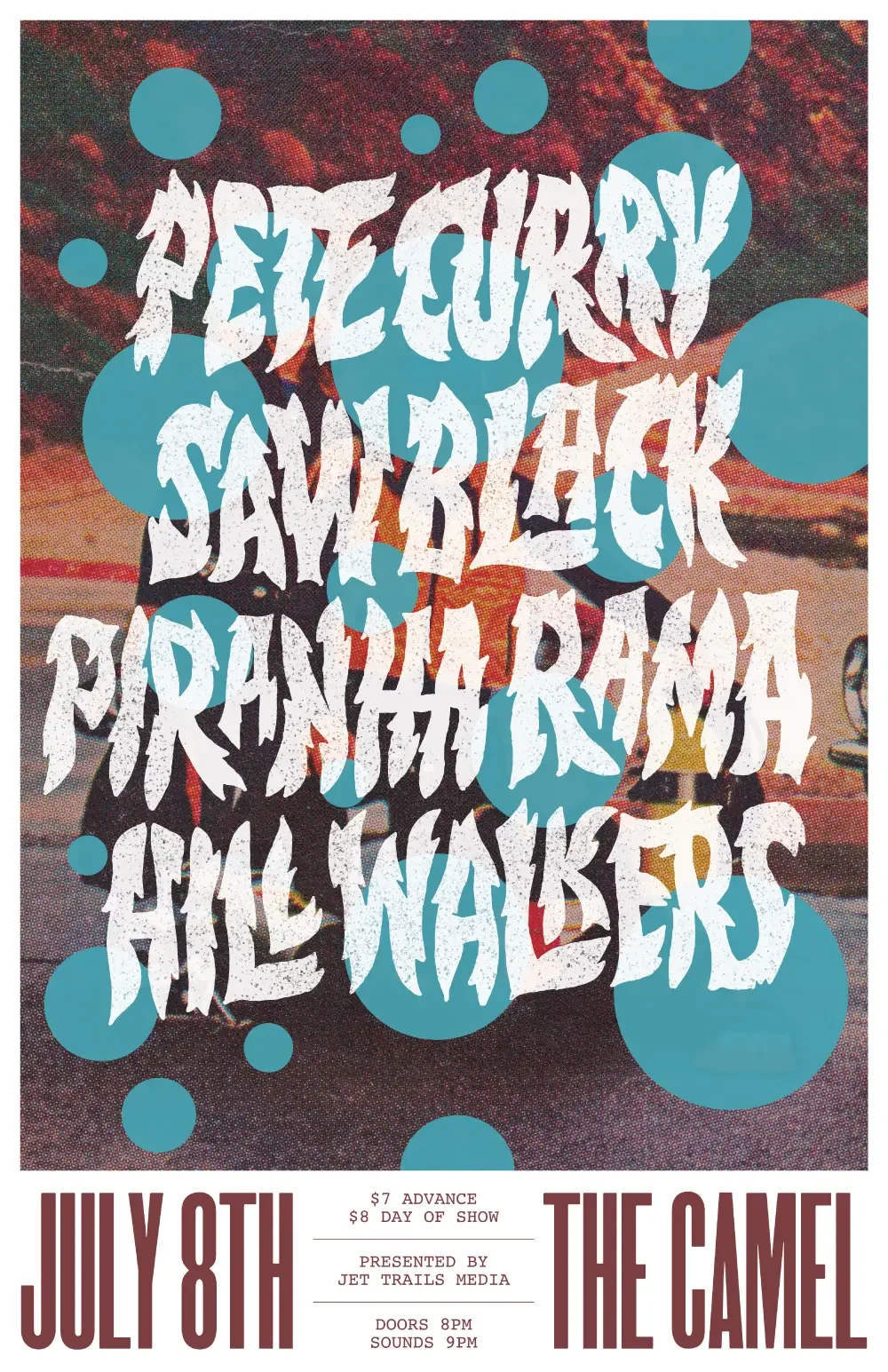 Poster designed for Pete Curry.