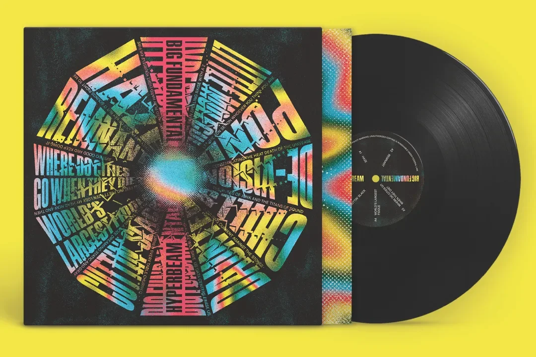 Front cover artwork for Big Fundamental vinyl