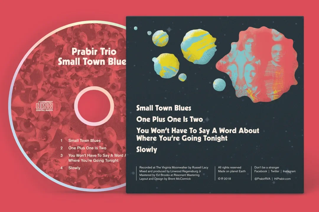 Back cover artwork for Prabir Trio CD