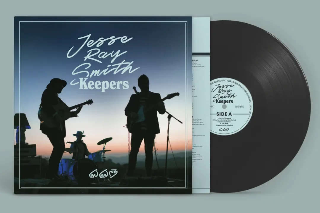 Front cover artwork for Jesse Ray Smith vinyl