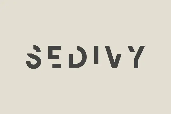 Logo for Sedivy, a recording artist.