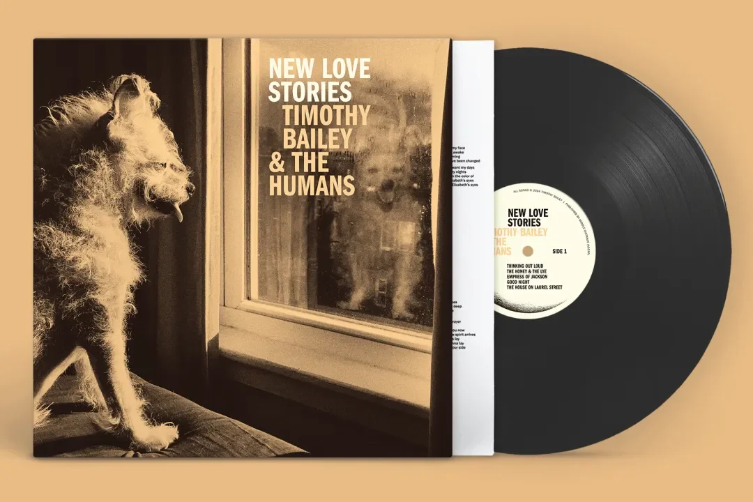 Front cover artwork for Timothy Bailey vinyl