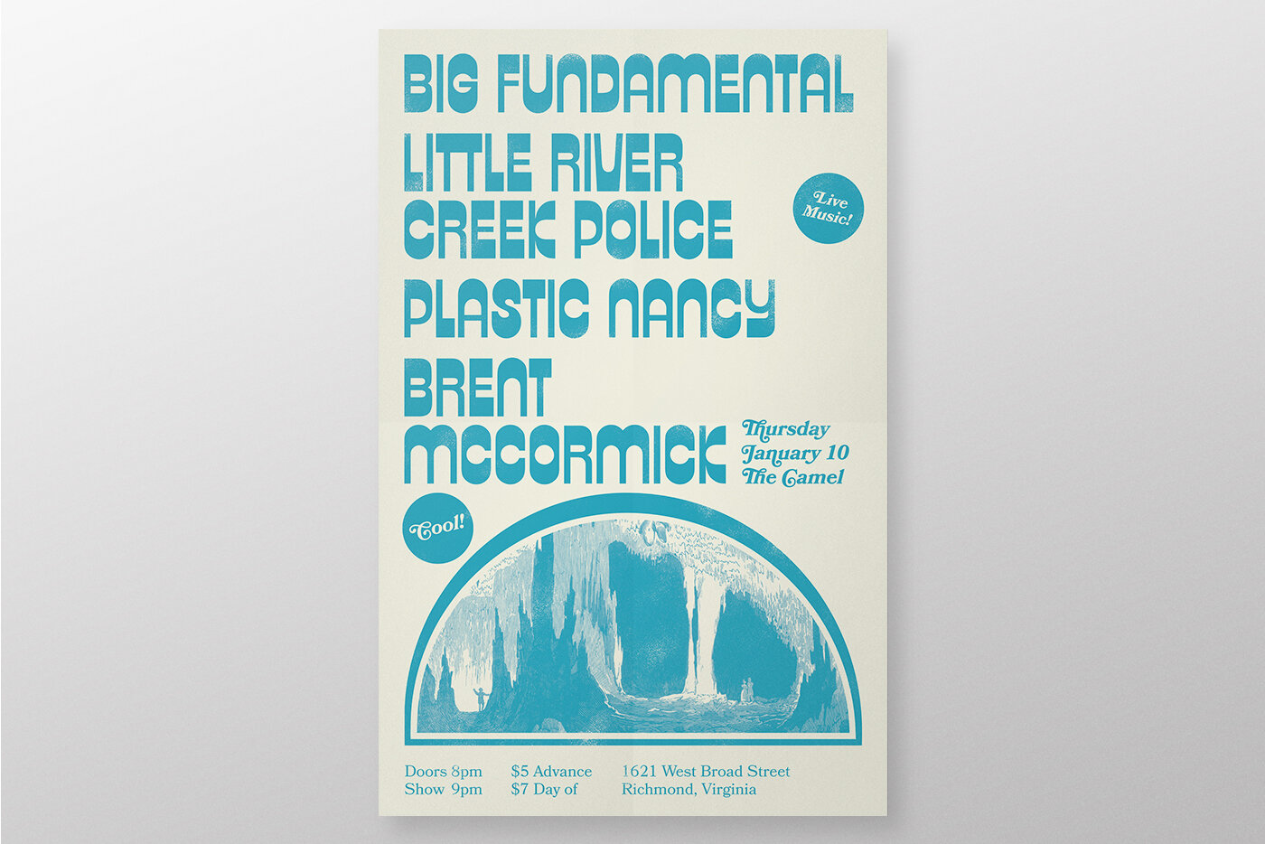 Big Fundamental Gig Poster