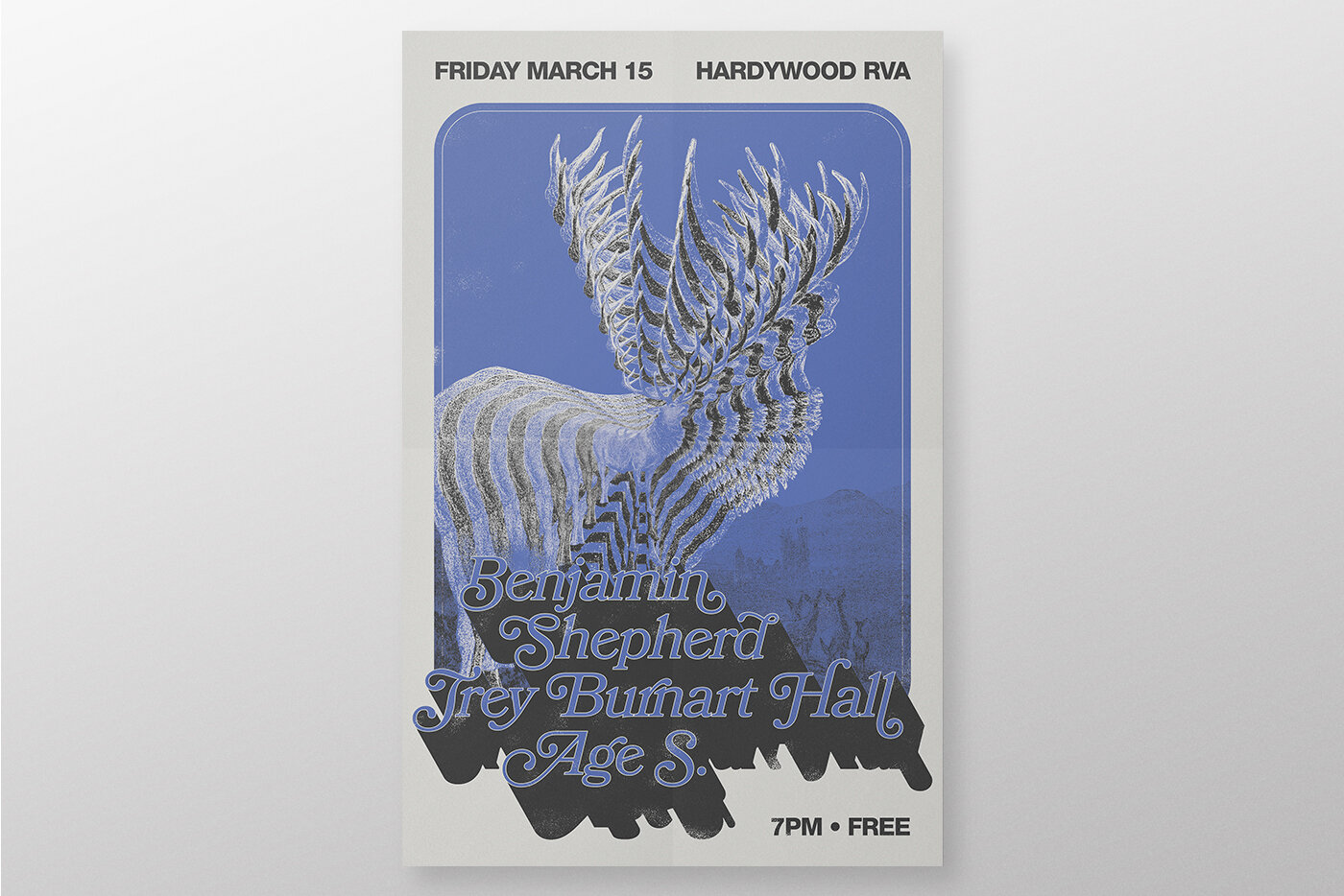 Hardywood Concert Poster Design