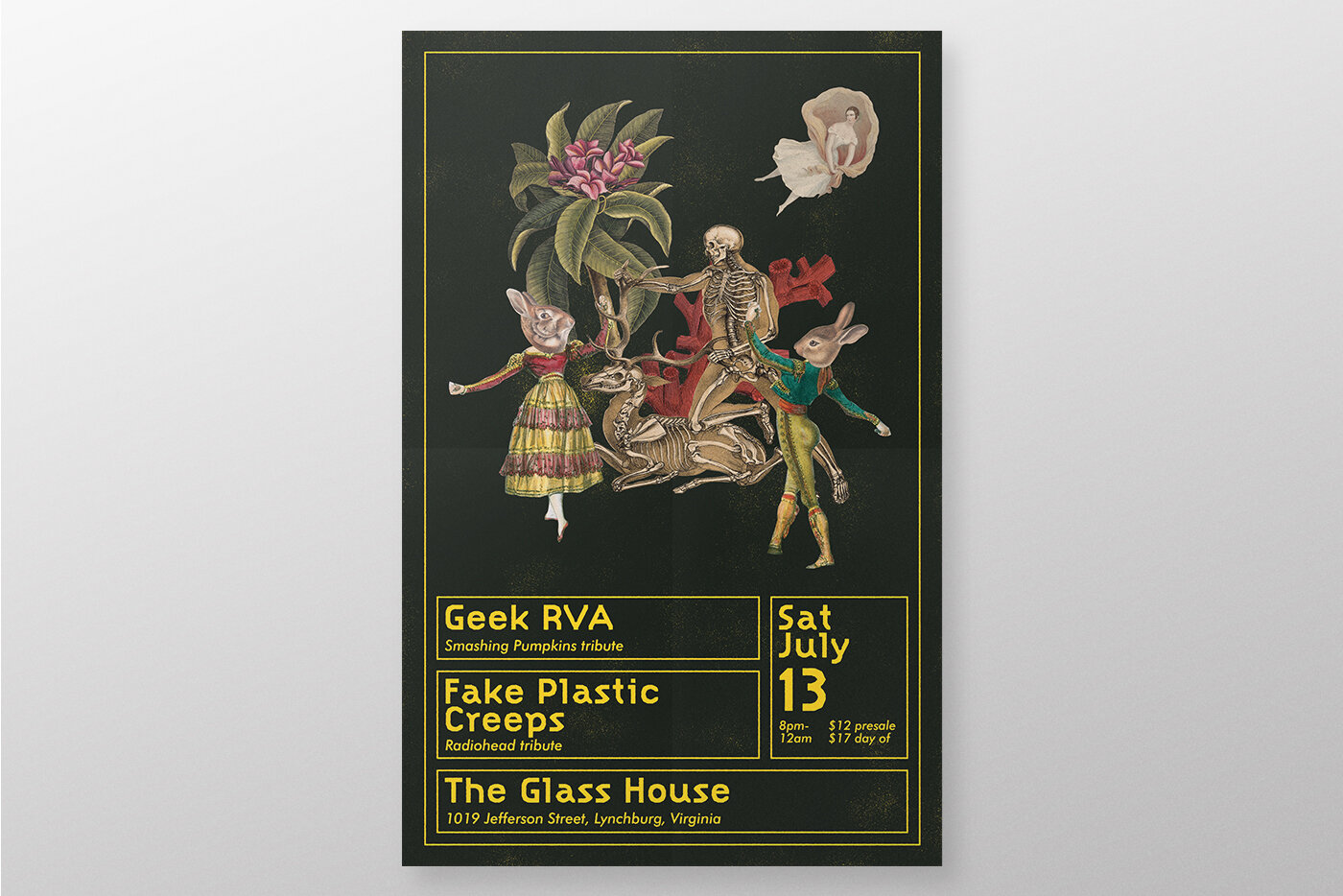 The Glass House Concert Poster