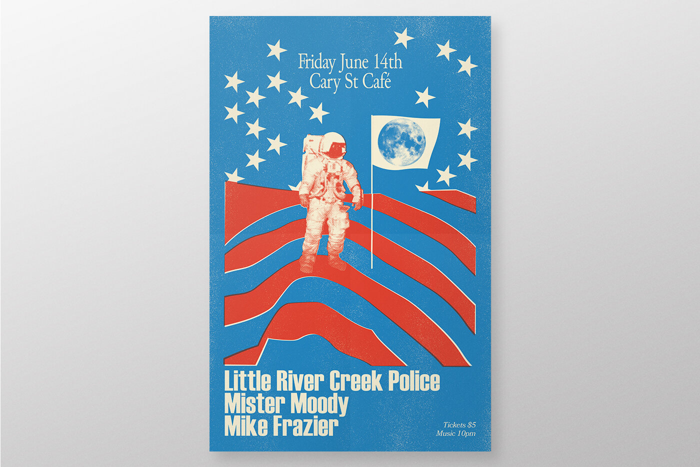 Little River Creek Police Poster Design
