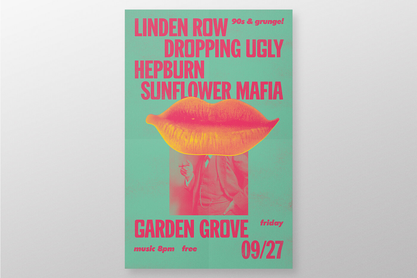 Linden Row Conert Poster
