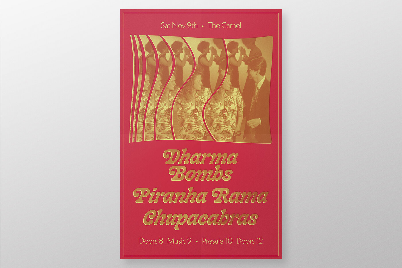 Piranha Rama Concert Poster