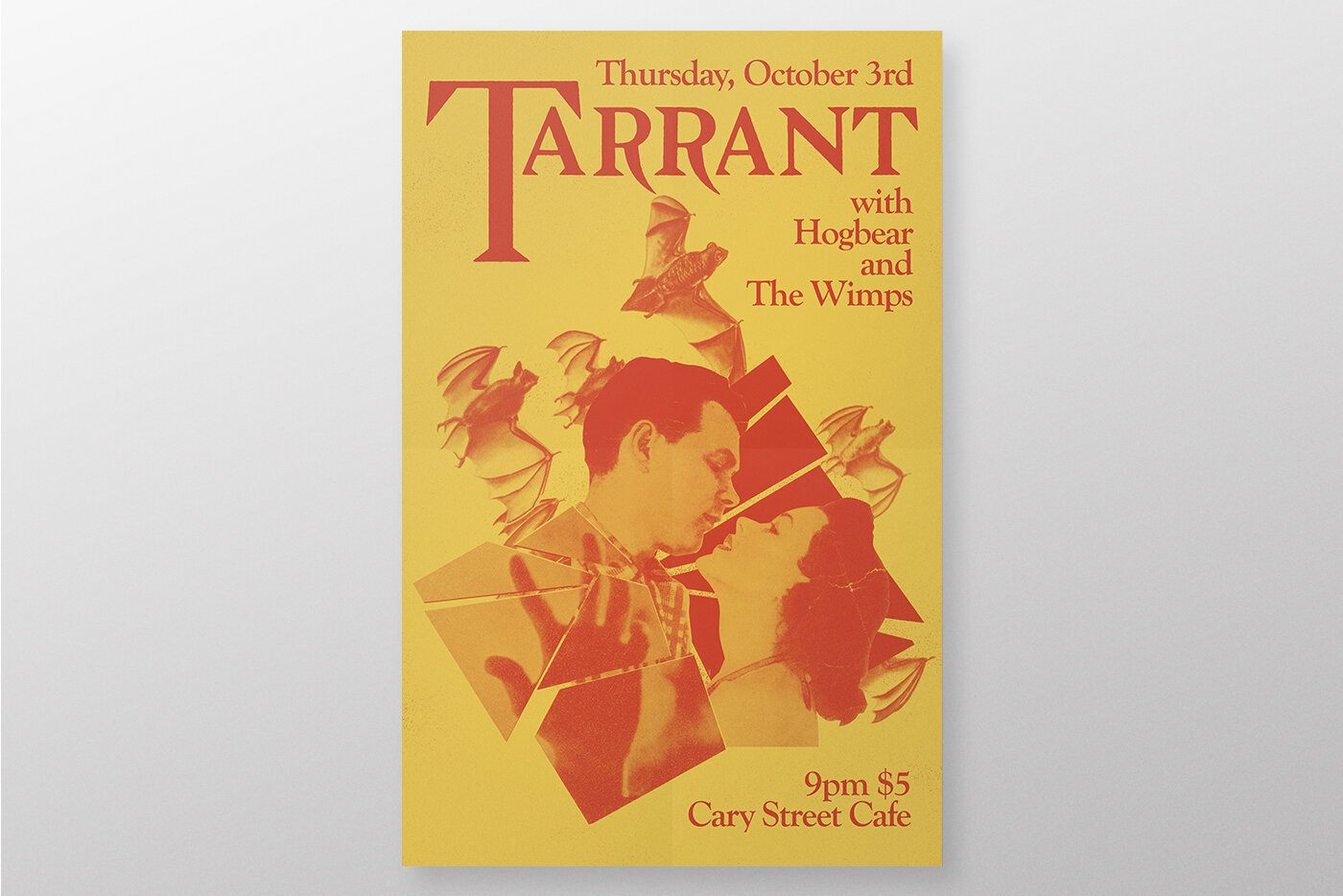 Cary Street Cafe Gig Poster
