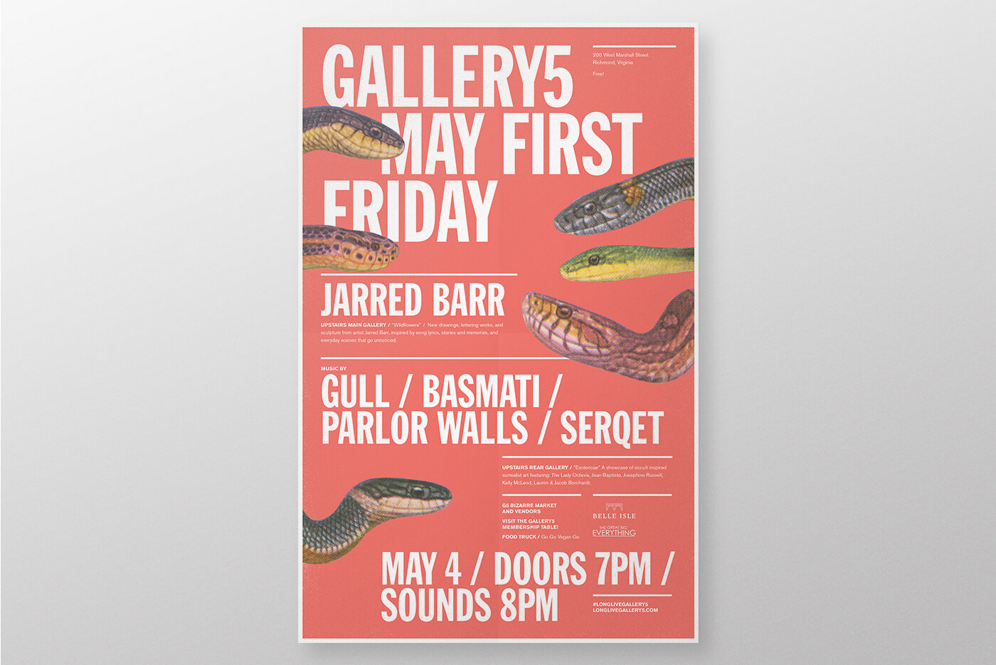 May First Friday Poster