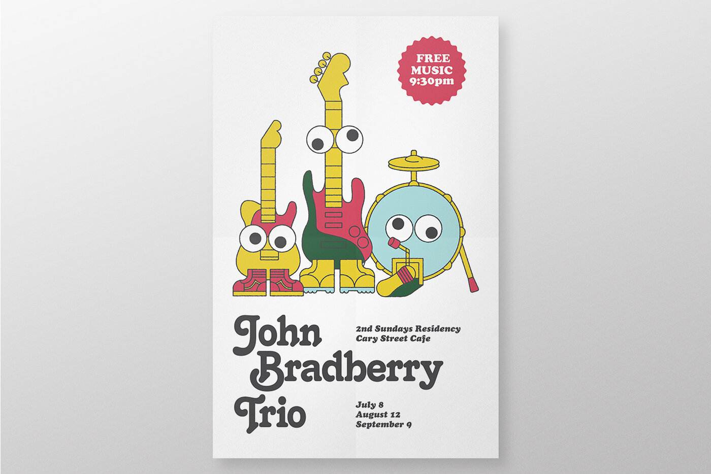 John Bradberry Trio Poster 