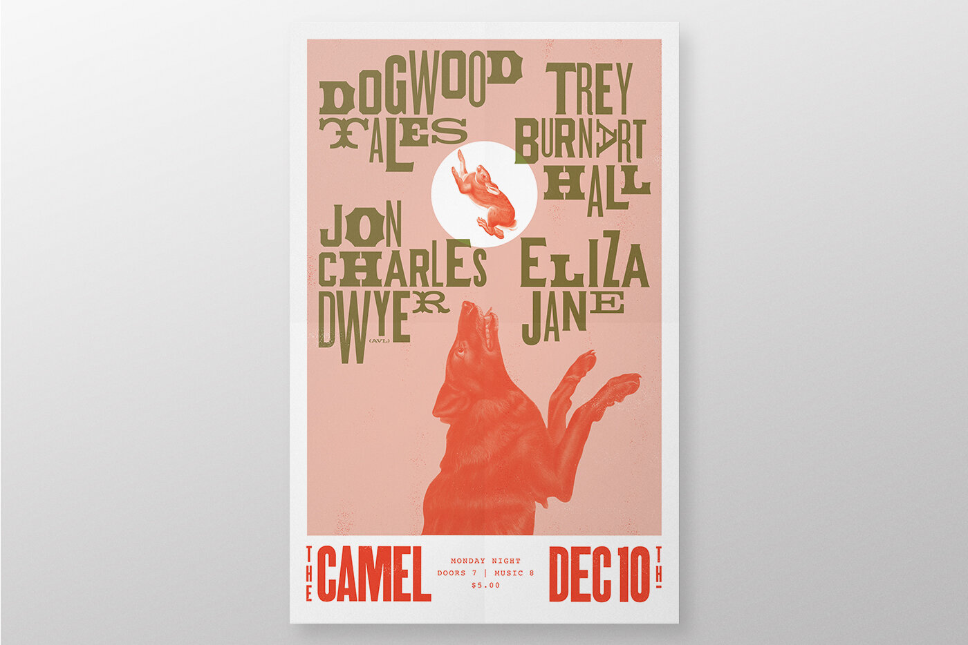 Dogwood Tales Gig Poster Design