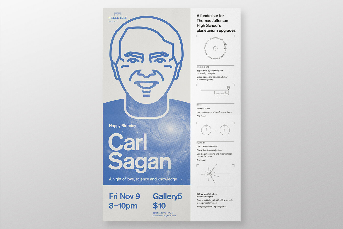 Gallery5 Carl Sagan Poster 