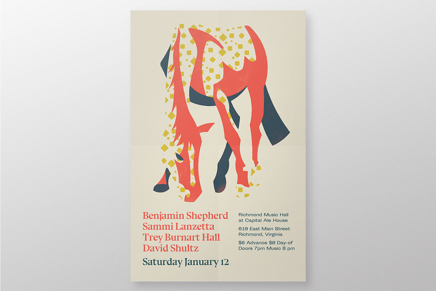 Richmond Music Hall Poster Design