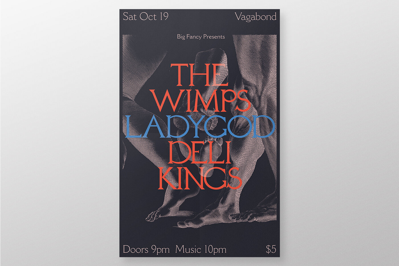 Vagabond Gig Poster Design