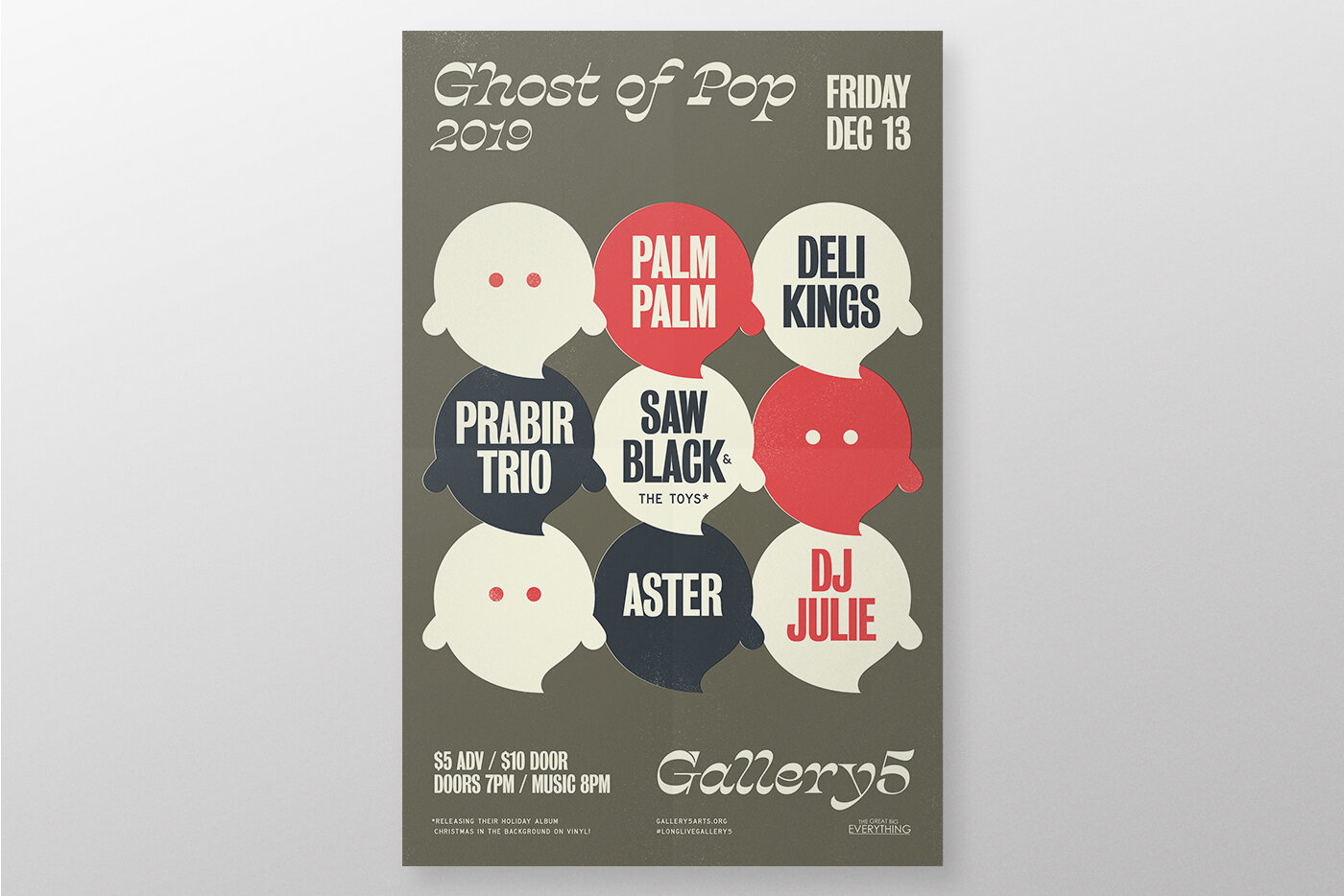 Ghost of Pop Concert Design