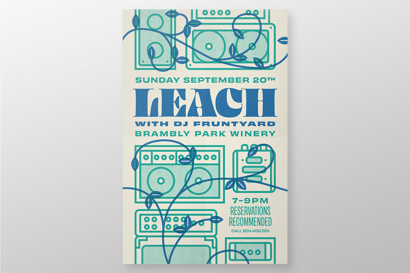 Leach Show Poster