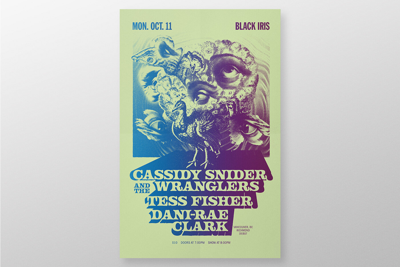 Cassidy Snider Peacock Poster