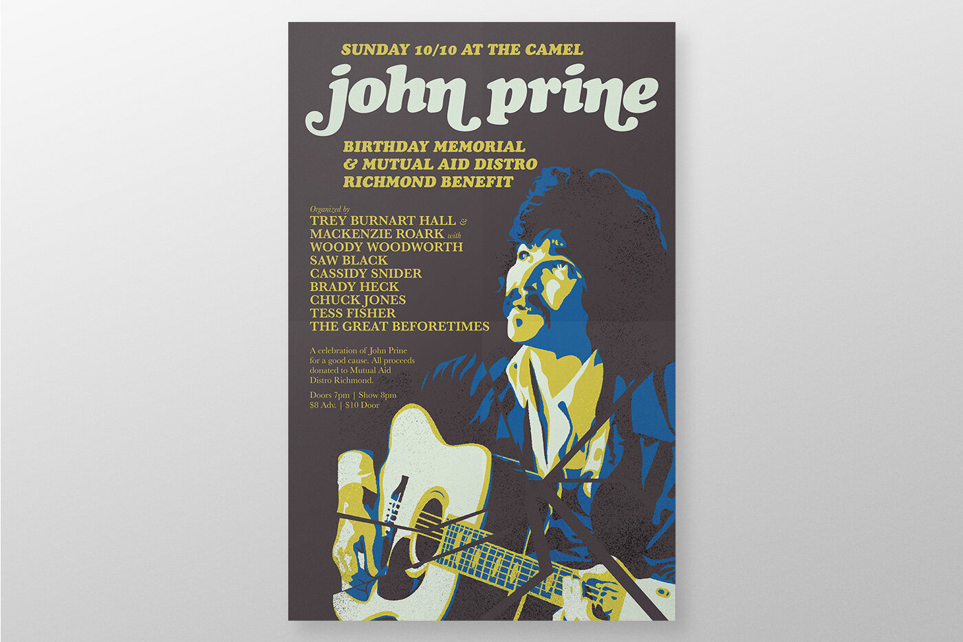 John Prine Tribute Poster
