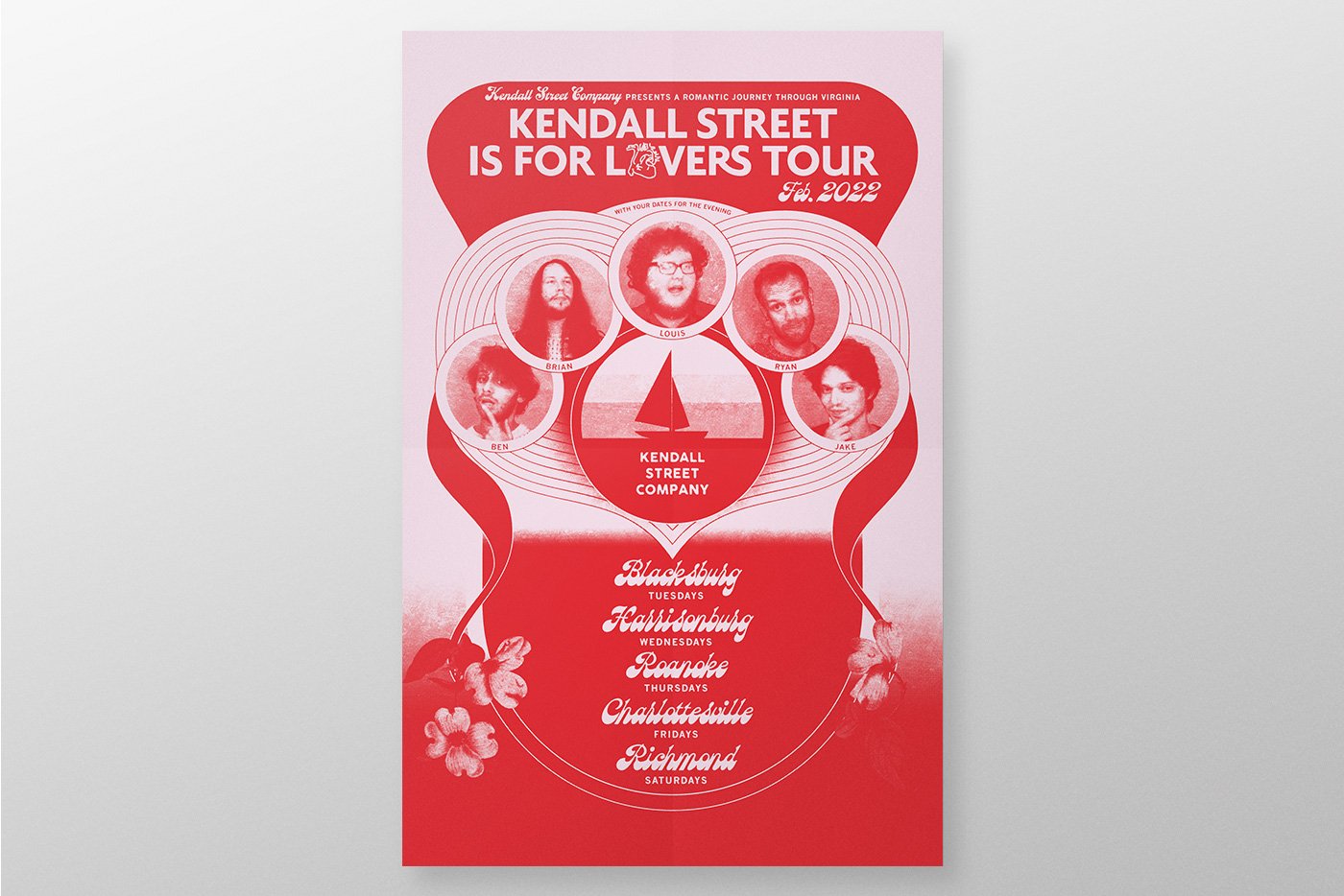 Kendall Street is for Lovers Tour Poster