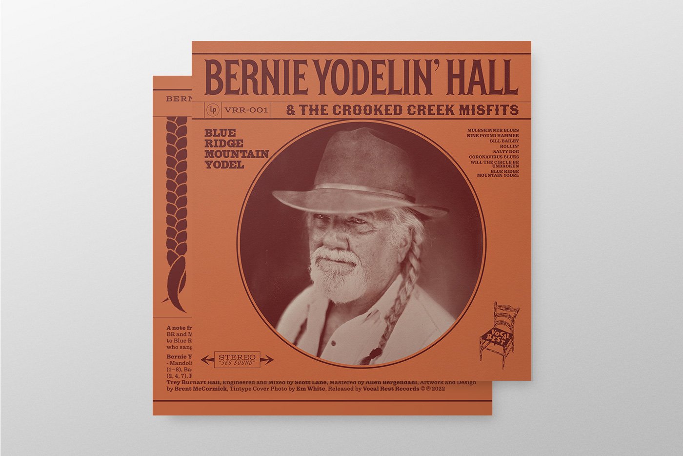Bernie Yodelin’ Hall Album Artwork