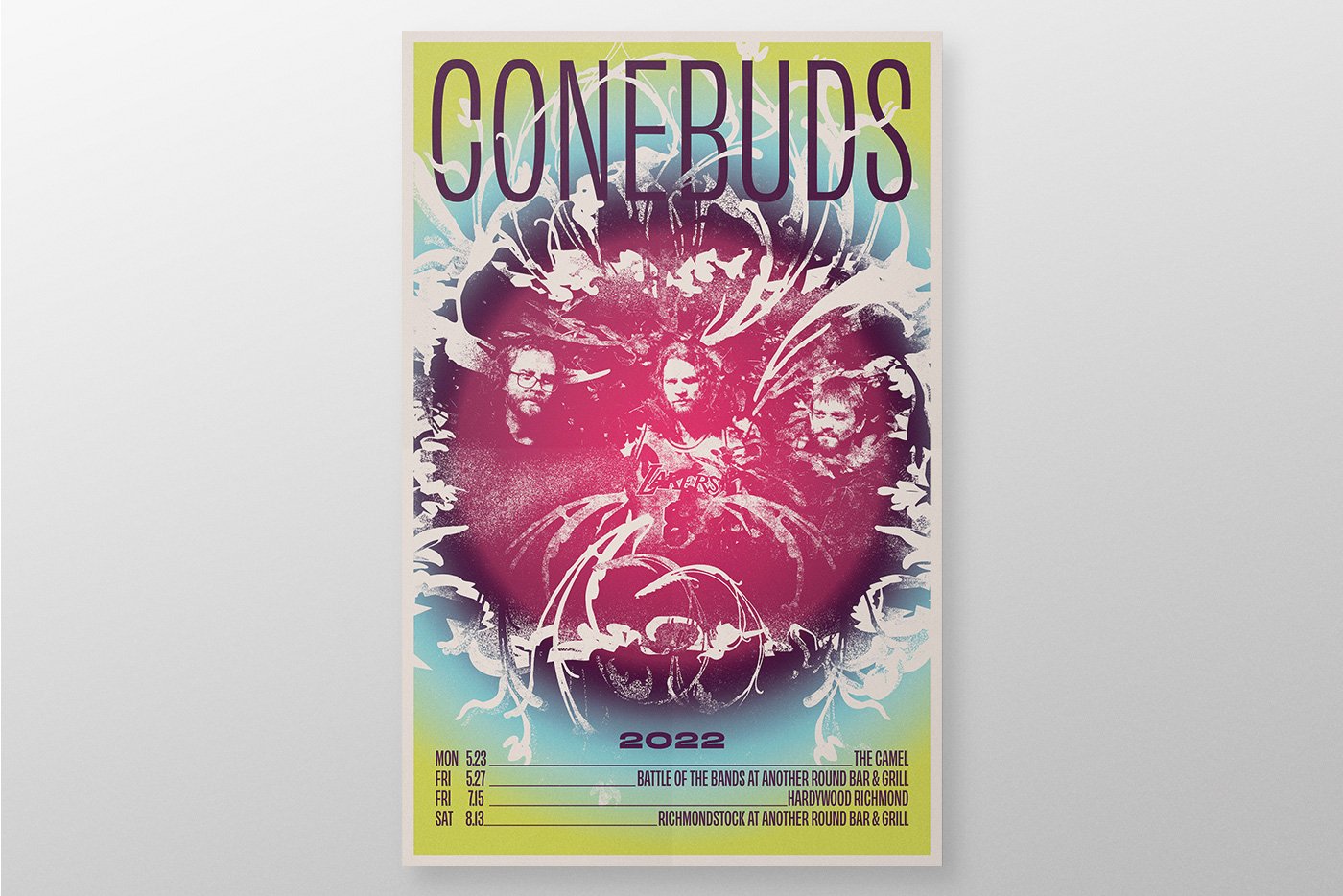 Conebuds Tour Poster