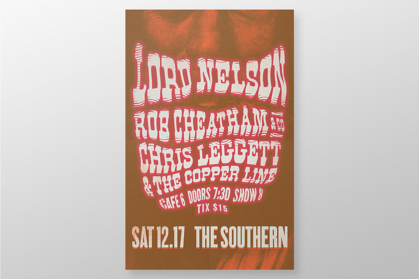 Lord Nelson Gig Poster