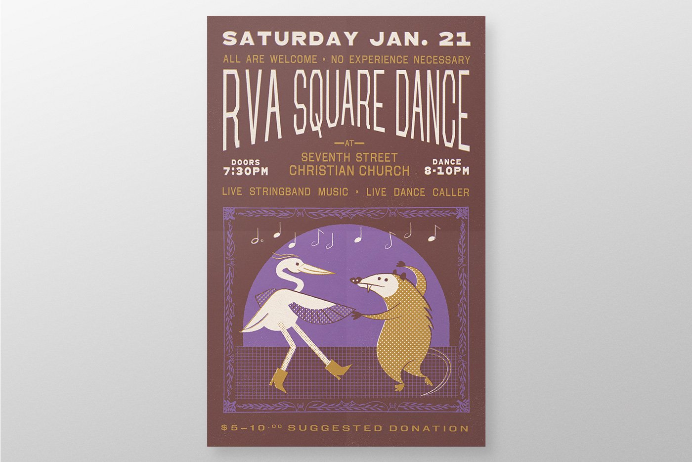 RVA Square Dance Poster 