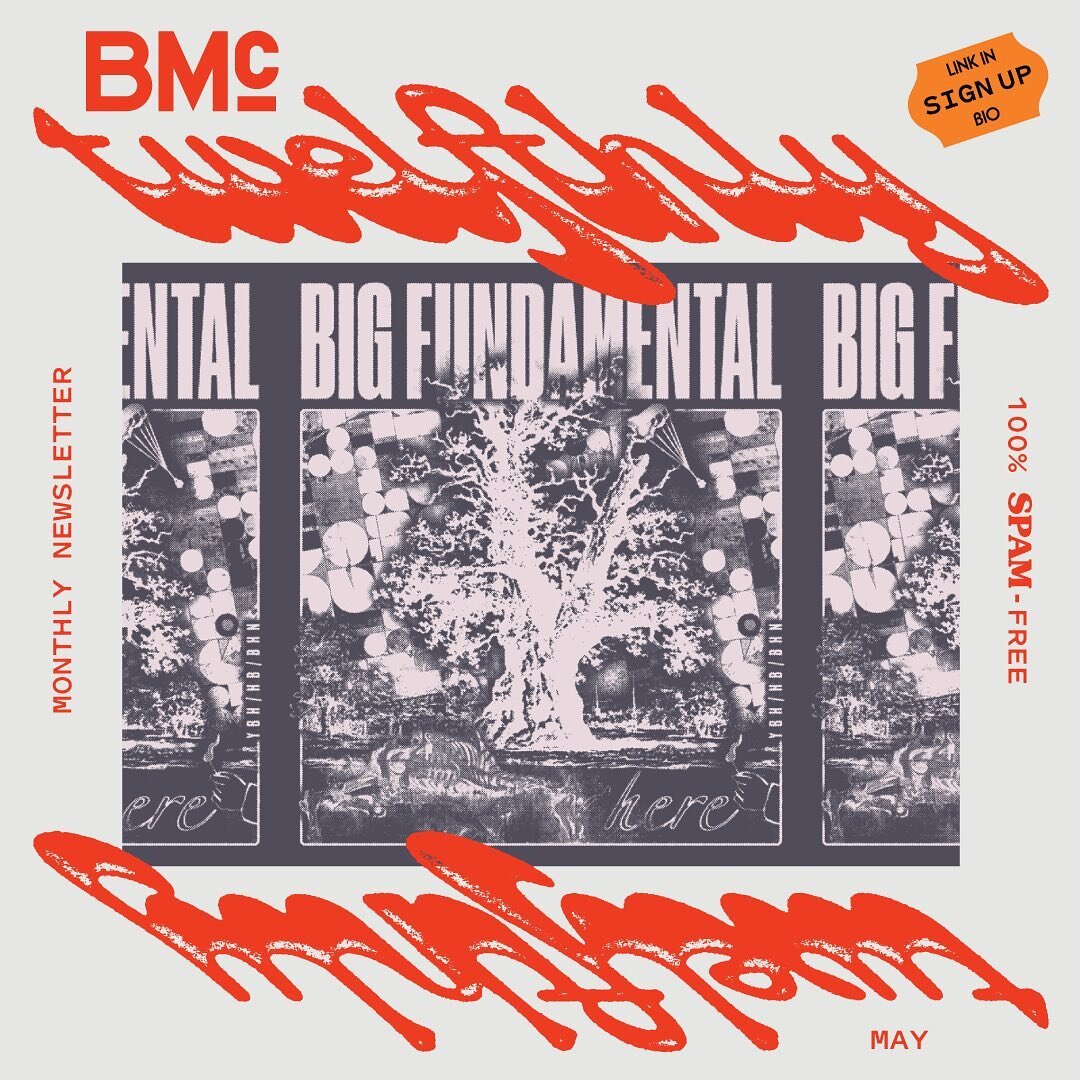 Hey y&rsquo;all. New newsletter&rsquo;s out. I think out loud about distortion and share some new work, including this very boss shirt design for @bigfundamentalband. You can subscribe over on substack &mdash; link&rsquo;s in the bio. Hope you&rsquo;
