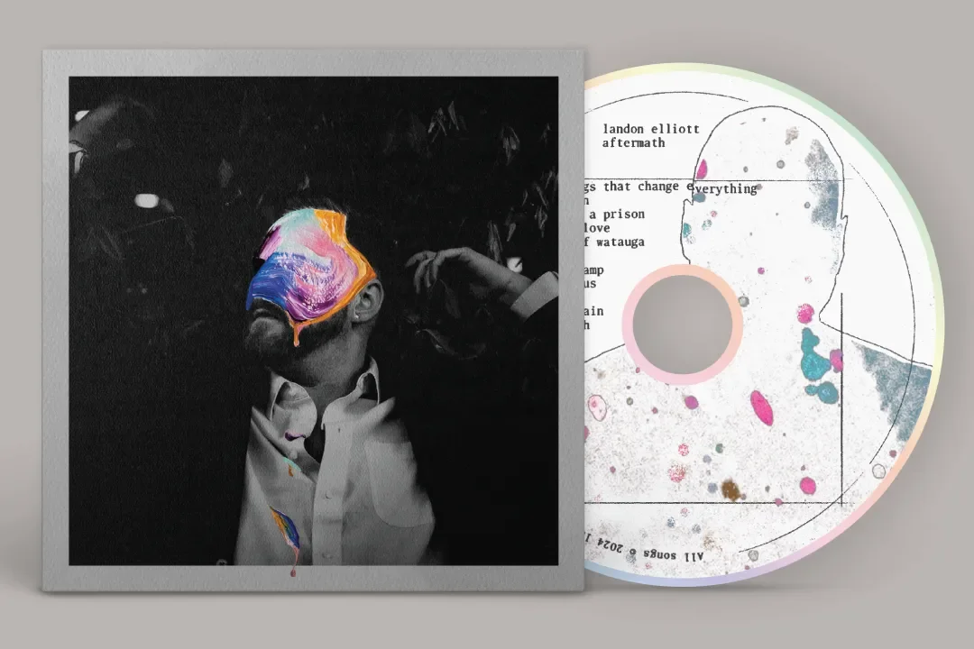 Front cover artwork for Landon Elliott CD