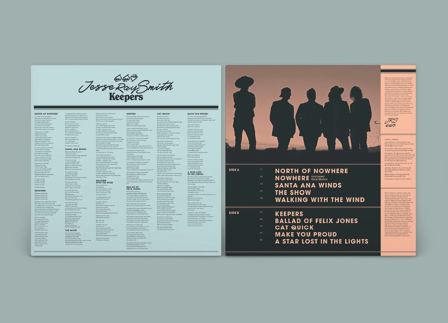 Jesse Ray Smith Vinyl Insert