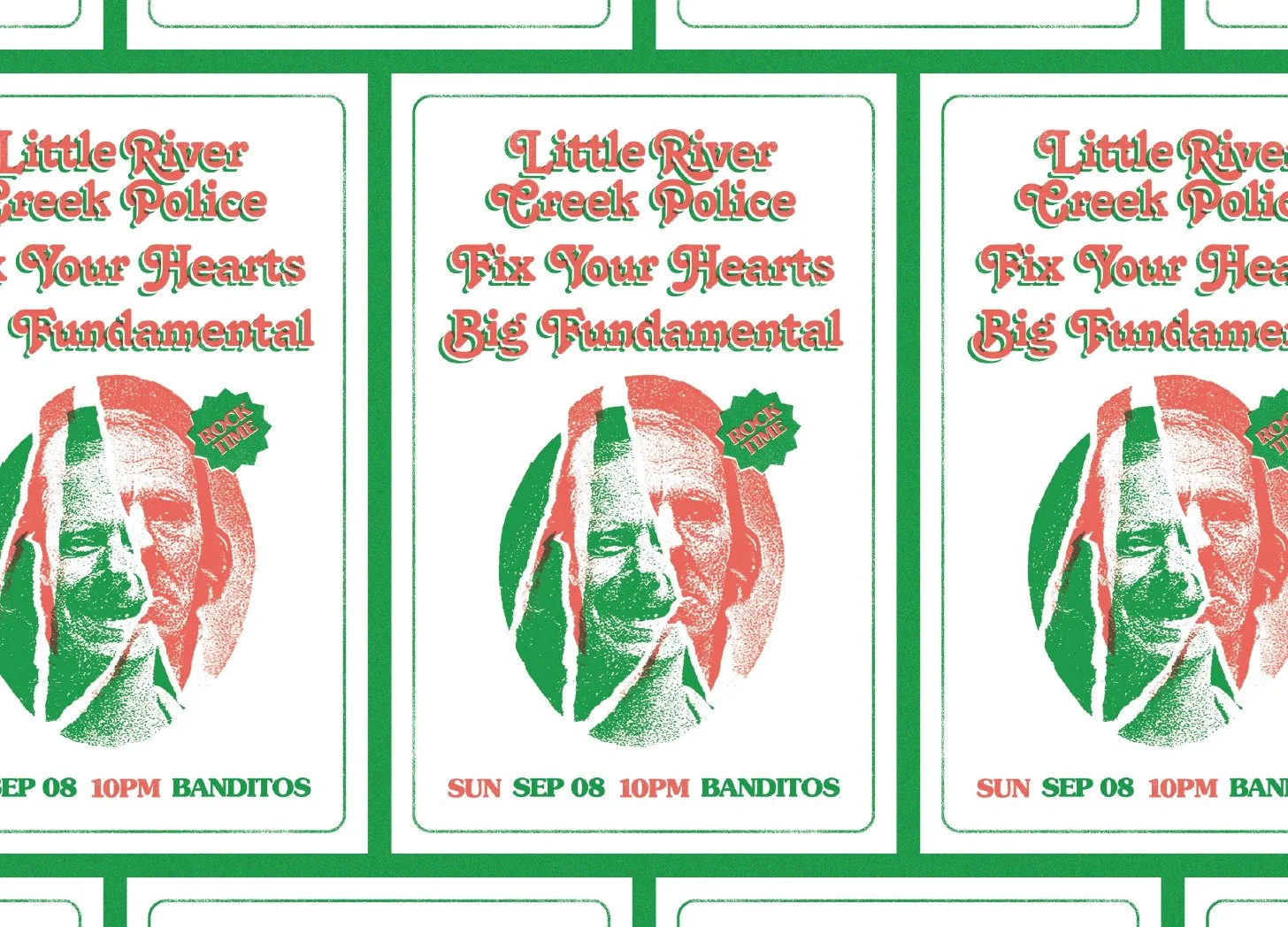 Little River Creek Police Gig Poster