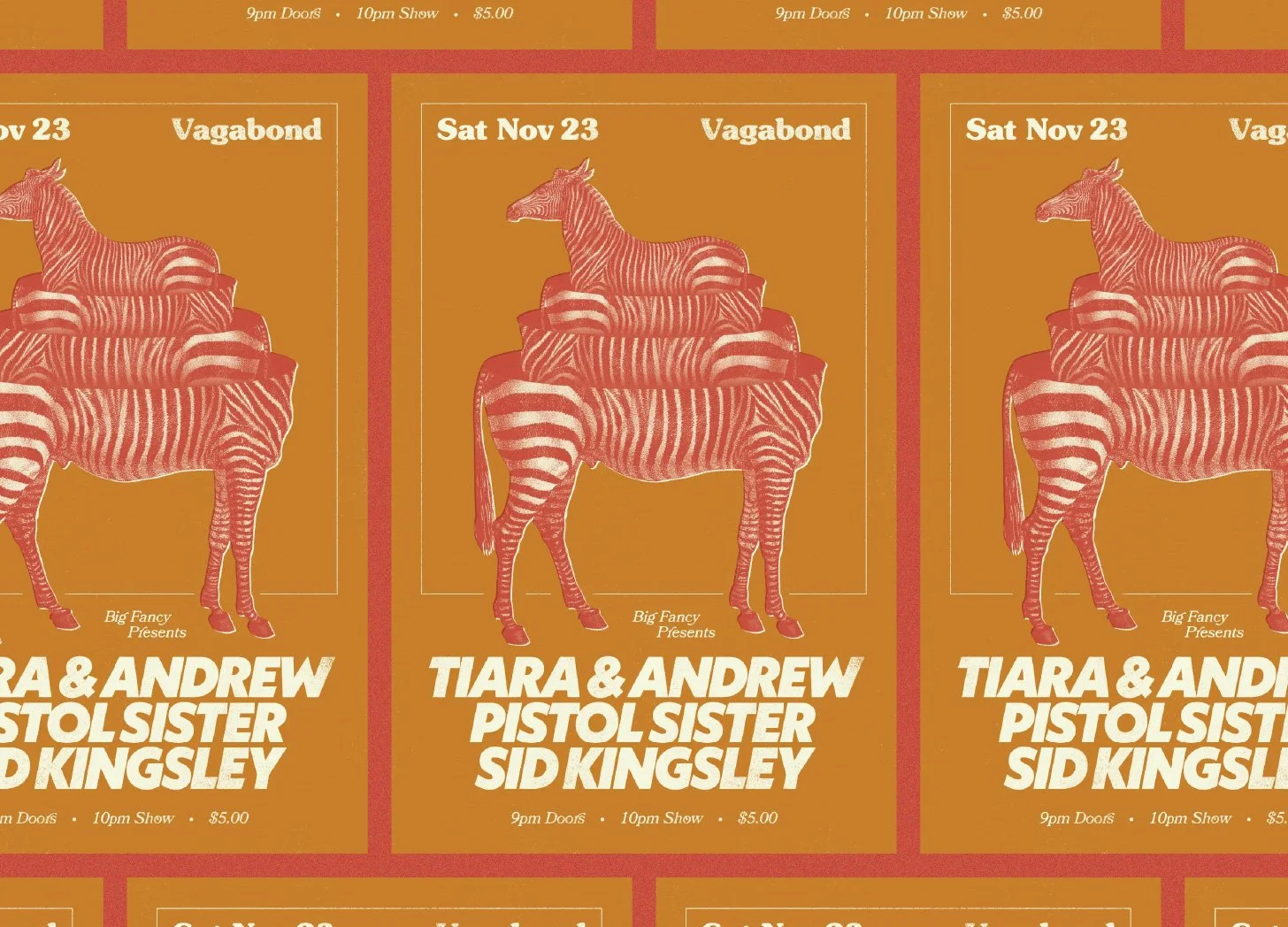 Gig poster for Big Fancy