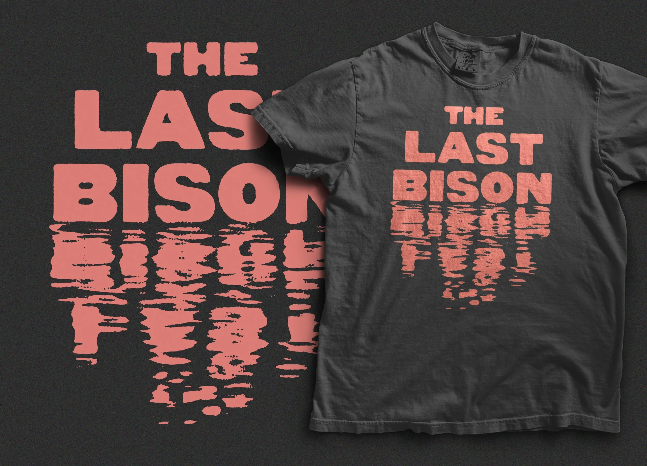 Merch design for The Last Bison