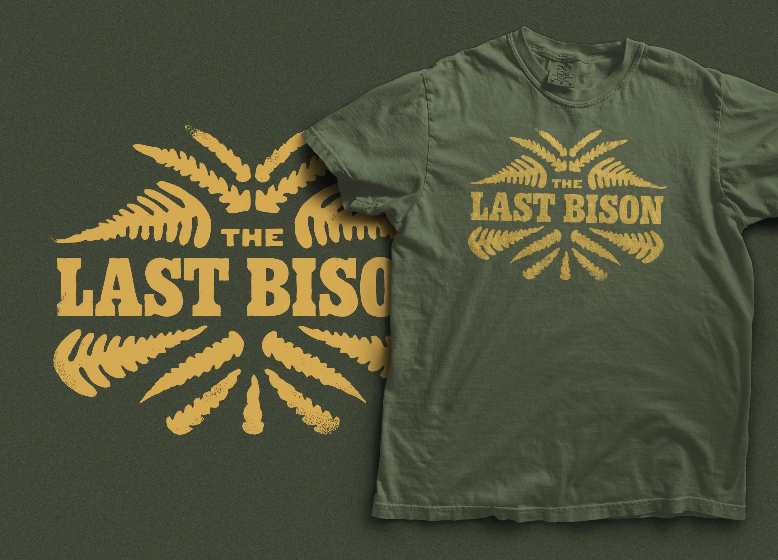 Shirt Design for The Last Bison