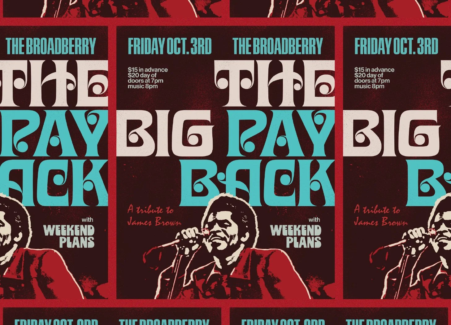 Gig poster for The Big Payback