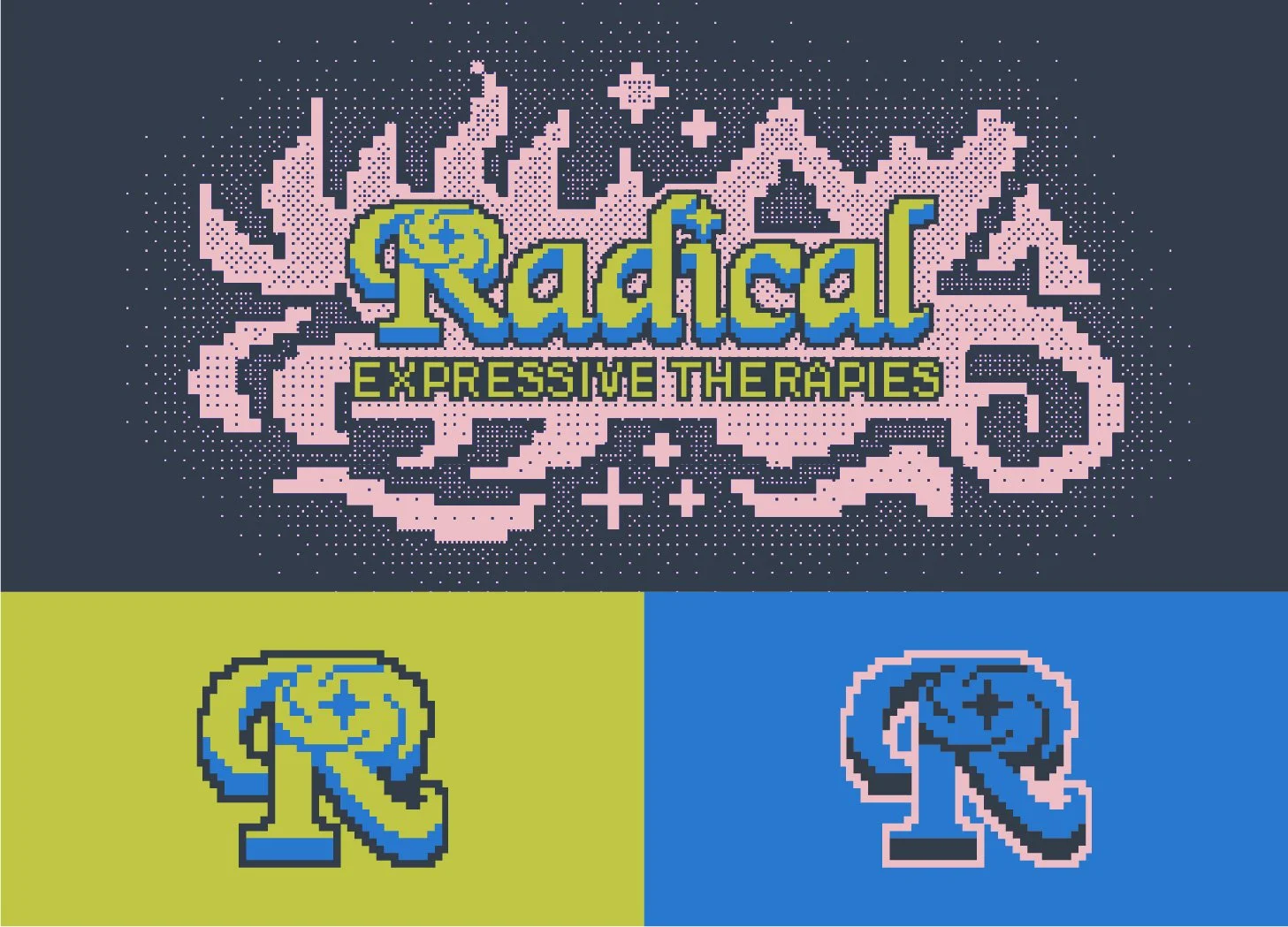 Logos for Radical Expressive Therapies